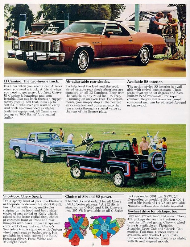 1977 Chevrolet Tough Trucks Brochure Page 8